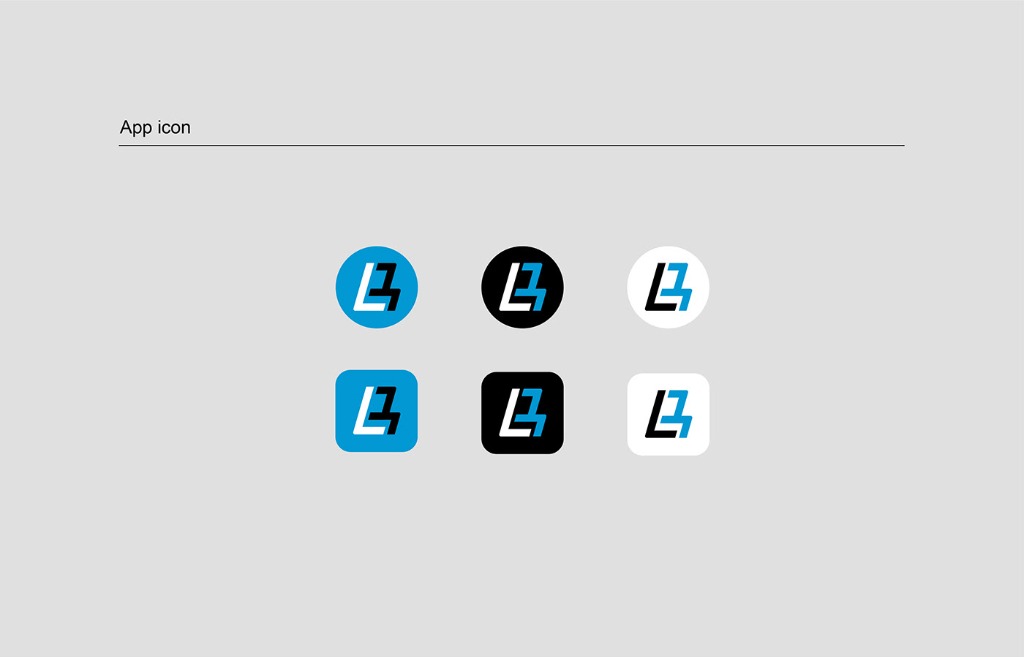 Lourel App Icon Design Sheet
