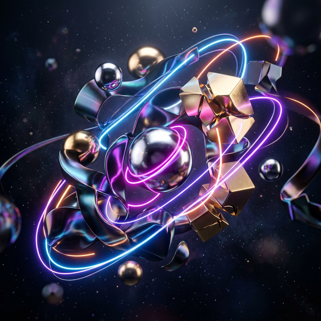 3D Motion Graphic Render