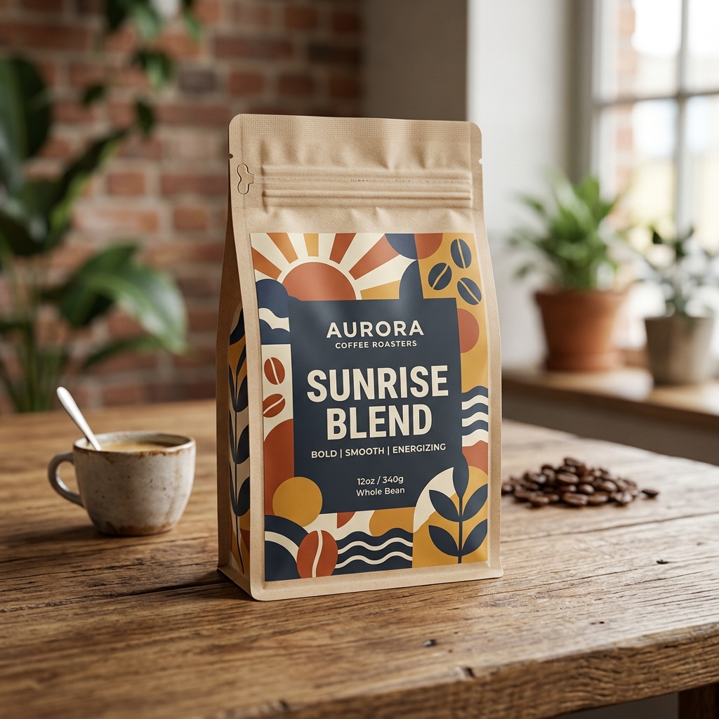 Coffee Packaging Mockup